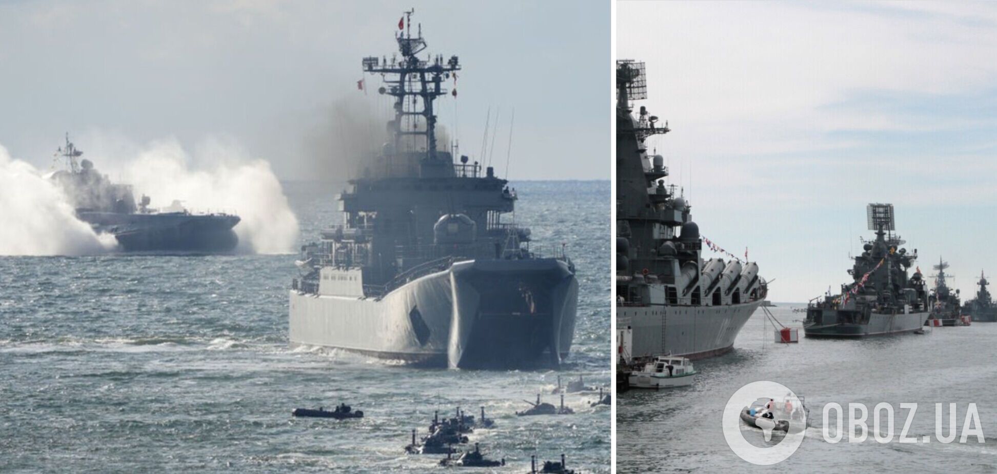 Росія перекинула великі десантні кораблі з Чорного моря в Азовське: у ВМС зауважили, що це їх не врятує
