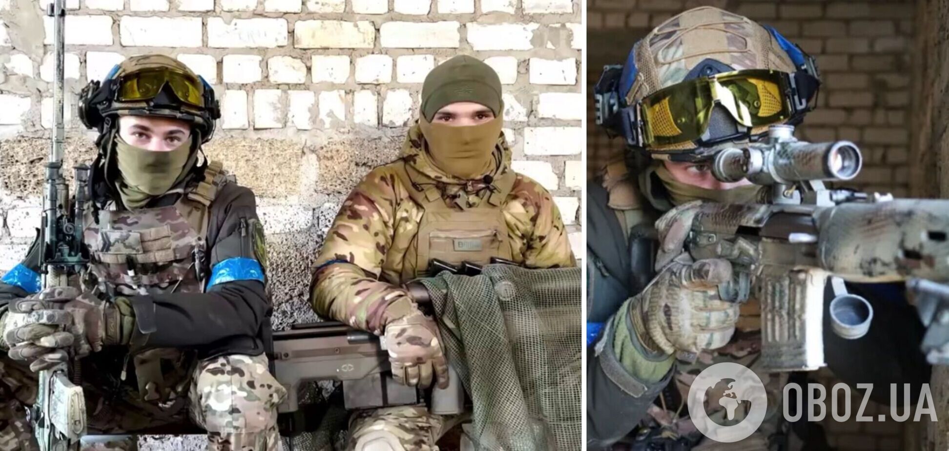 Украинские снайперы 'Опер' и 'Кузя' показали, как вместе охотятся на оккупантов: видео