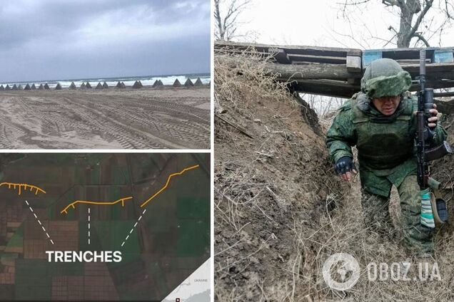 Війська РФ в окупованому Криму вирили нові траншеї за 10 км від Херсонщини. Супутникові фото