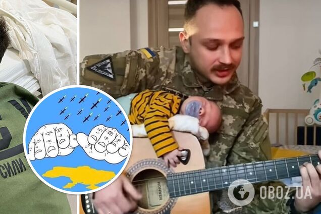 Відео дня: мережу зворушили кадри, як тато-військовий співає колискову своєму маленькому синочку