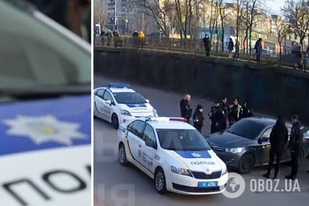 В Днепре патрульные полицейские со стрельбой задержали водитель автомобиля Citroen