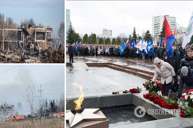 'Мы не хотели войны, но нам не оставили выбора': в Самаре жены ликвидированных 'мобиков' вышли на траурный митинг. Видео