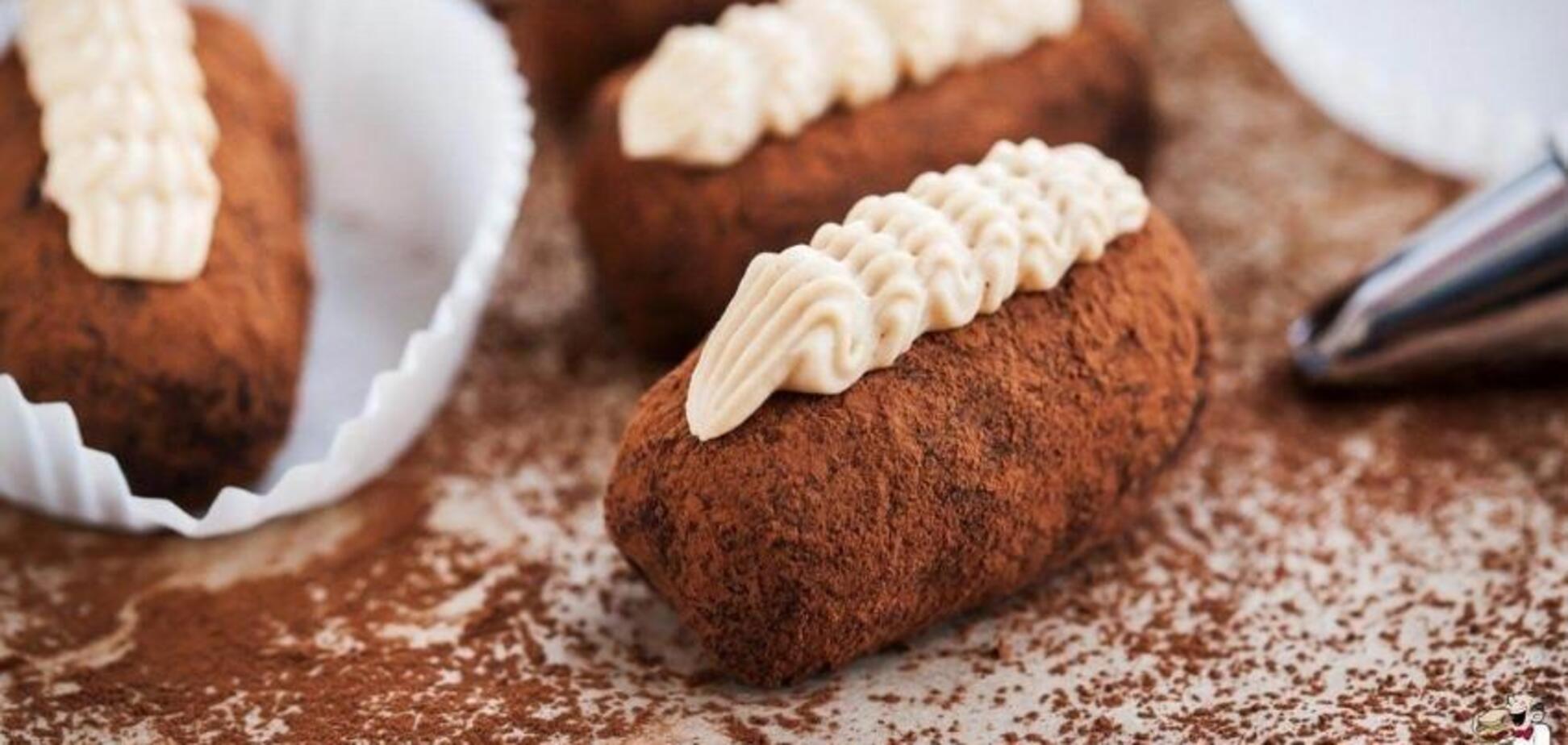 Легендарные пирожные 'Картошка' из печенья: какой необычный ингредиент добавить в десерт