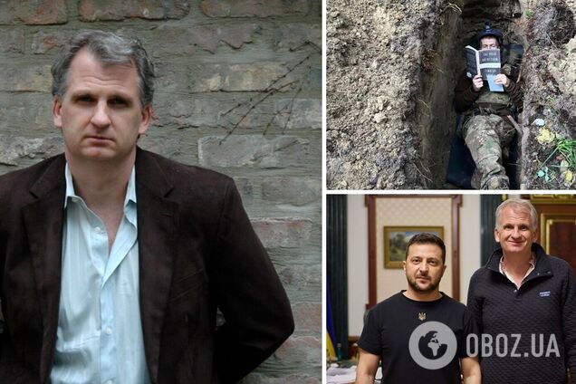 Тімоті Снайдера вразило фото захисника України з його книгою