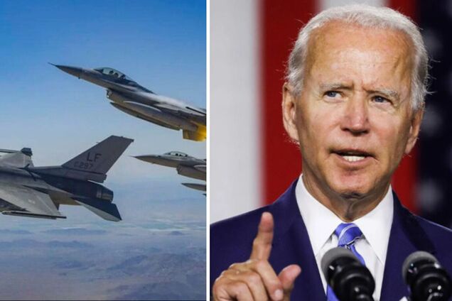 Байден: США не будут передавать Украине истребители F-16