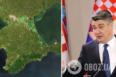 Президент Хорватии заявил, что Крым больше никогда не будет частью Украины