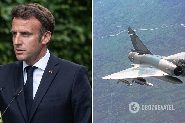 Макрон не виключив можливість передачі Україні винищувачів: немає нічого забороненого