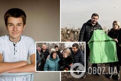 Зелений фартух як згадка про щасливе життя: в Дніпрі попрощалися з 17-річним Максимом Богуцьким, який став жертвою удару РФ. Фото