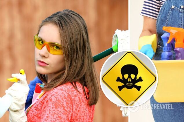 Смертельно опасно: какие средства для уборки нельзя сочетать