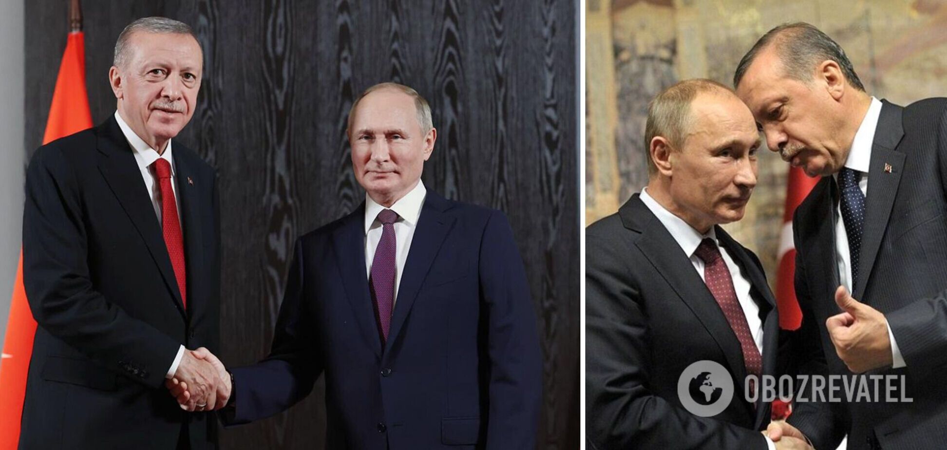 Эрдоган заявил о 'честности и уважении' в отношениях с Путиным