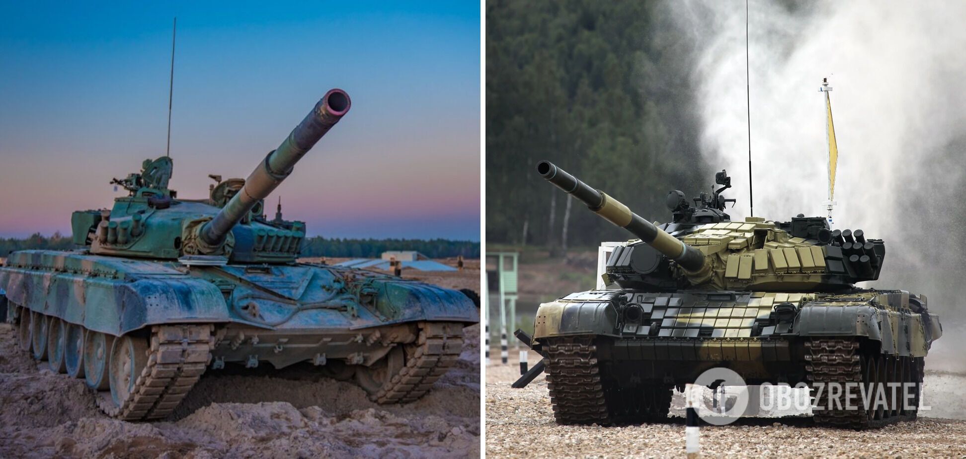 Украина уже получила около 400 танков Т-72 разных модификаций