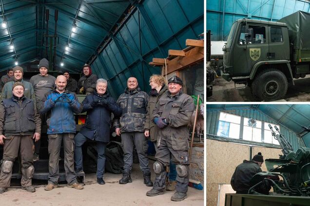 Ця 'крихітка' сподобається 'мисливцям за 'шахедами': Порошенко показав процес перетворення DAF на мобільний ЗРК