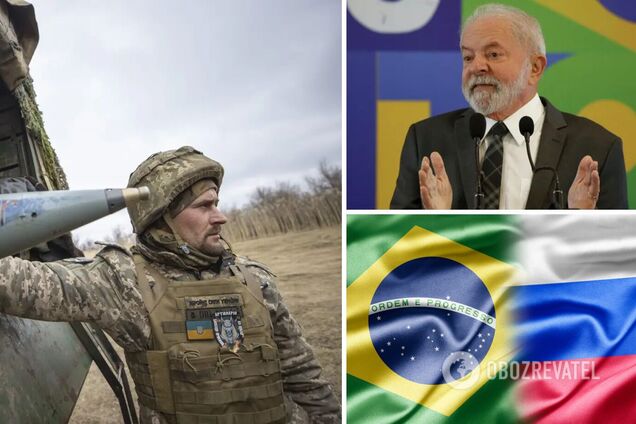 Бразилія заявила, що не постачатиме боєприпаси Україні, але готова бути посередницею у переговорах із РФ