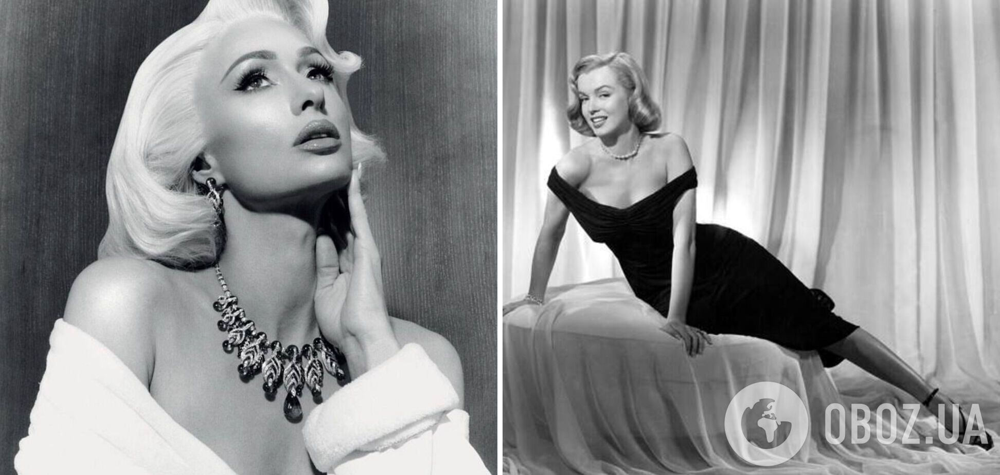 'Красота Мэрилин, душа – принцессы Дианы': Пэрис Хилтон перевоплотилась в секс-символа 1950-х. Фото 