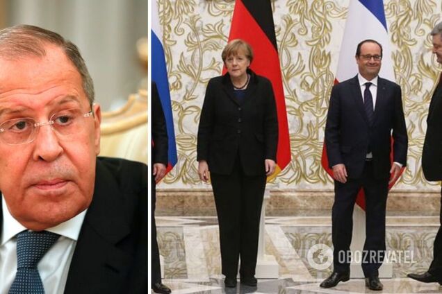 'Порошенко, Меркель та Олланд підтвердили': Лавров поскаржився, що Україна використала Мінські домовленості для підготовки до війни