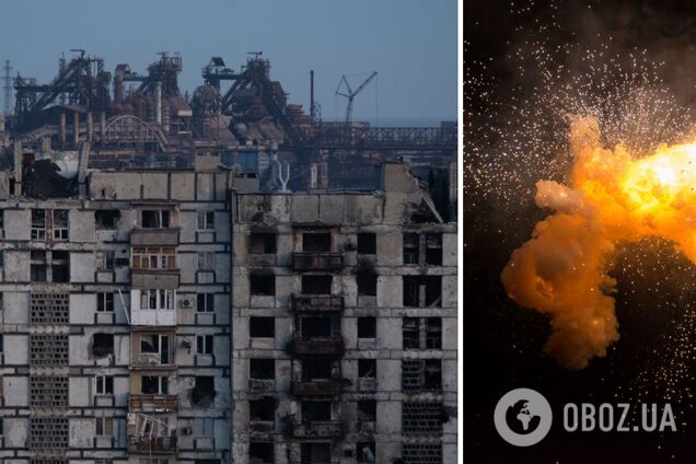 В Мариуполь пожаловала 'бавовна': в городе слышали семь громких взрывов, оккупанты заявили о работе ПВО