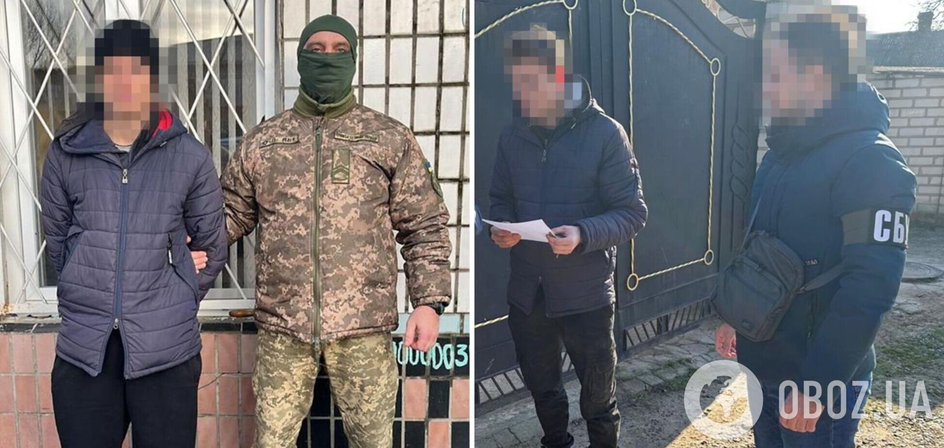 СБУ затримала в Херсоні колаборанта, який охороняв адмінбудівлі загарбників під час окупації міста. Фото