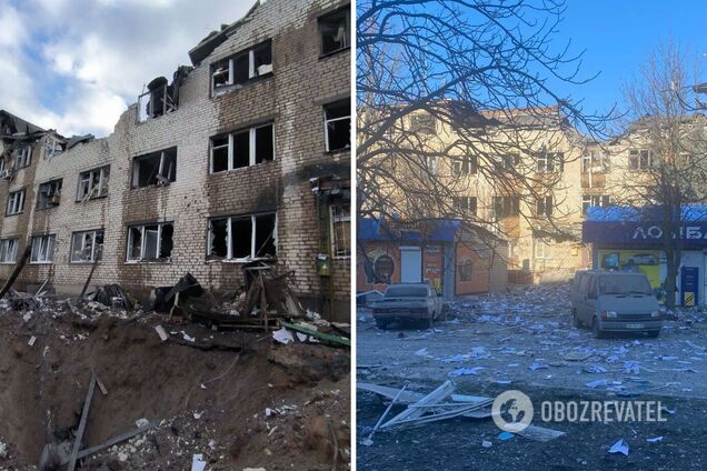 Потери достигают нескольких десятков: появились кадры с места удара по комендатуре оккупантов в Васильевке