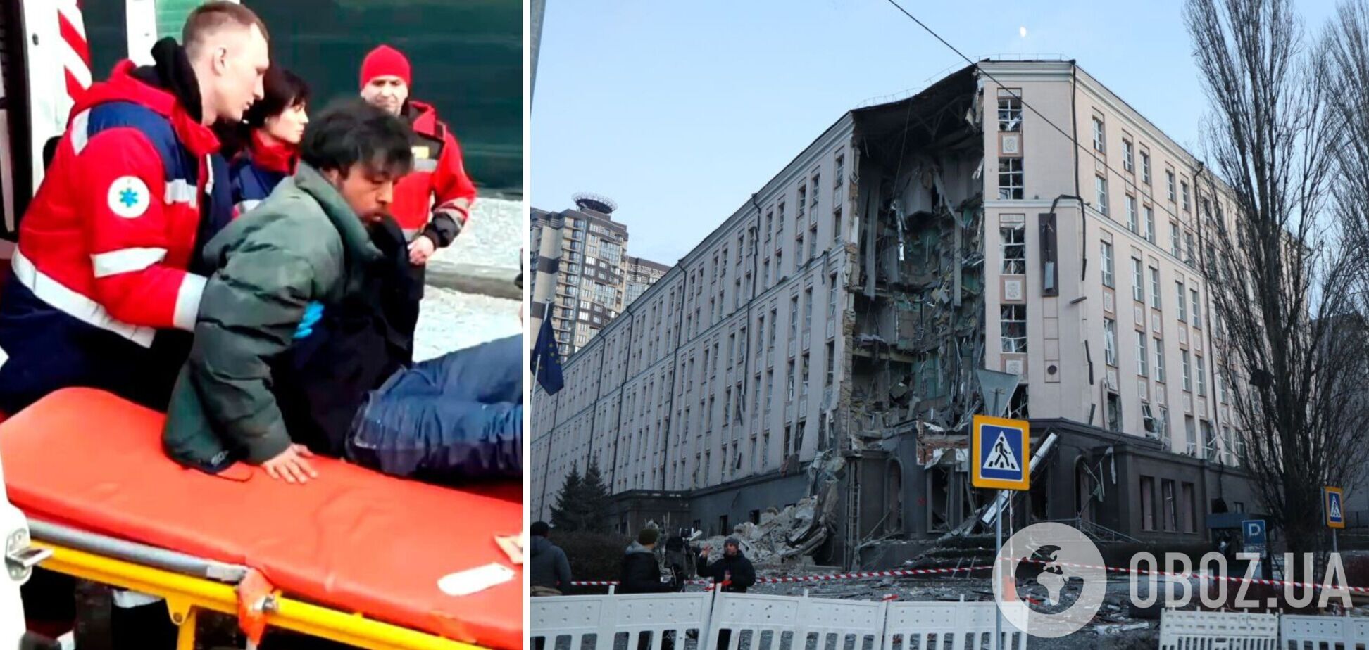 Журналист был ранен в ногу