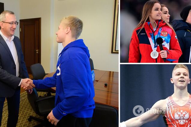 У Росії влаштували вакханалію навколо гімнаста, що вийшов із Z на формі. Його назвали мужнім героєм, який здійснив подвиг