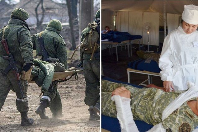 В России медучреждения для раненых переполнены