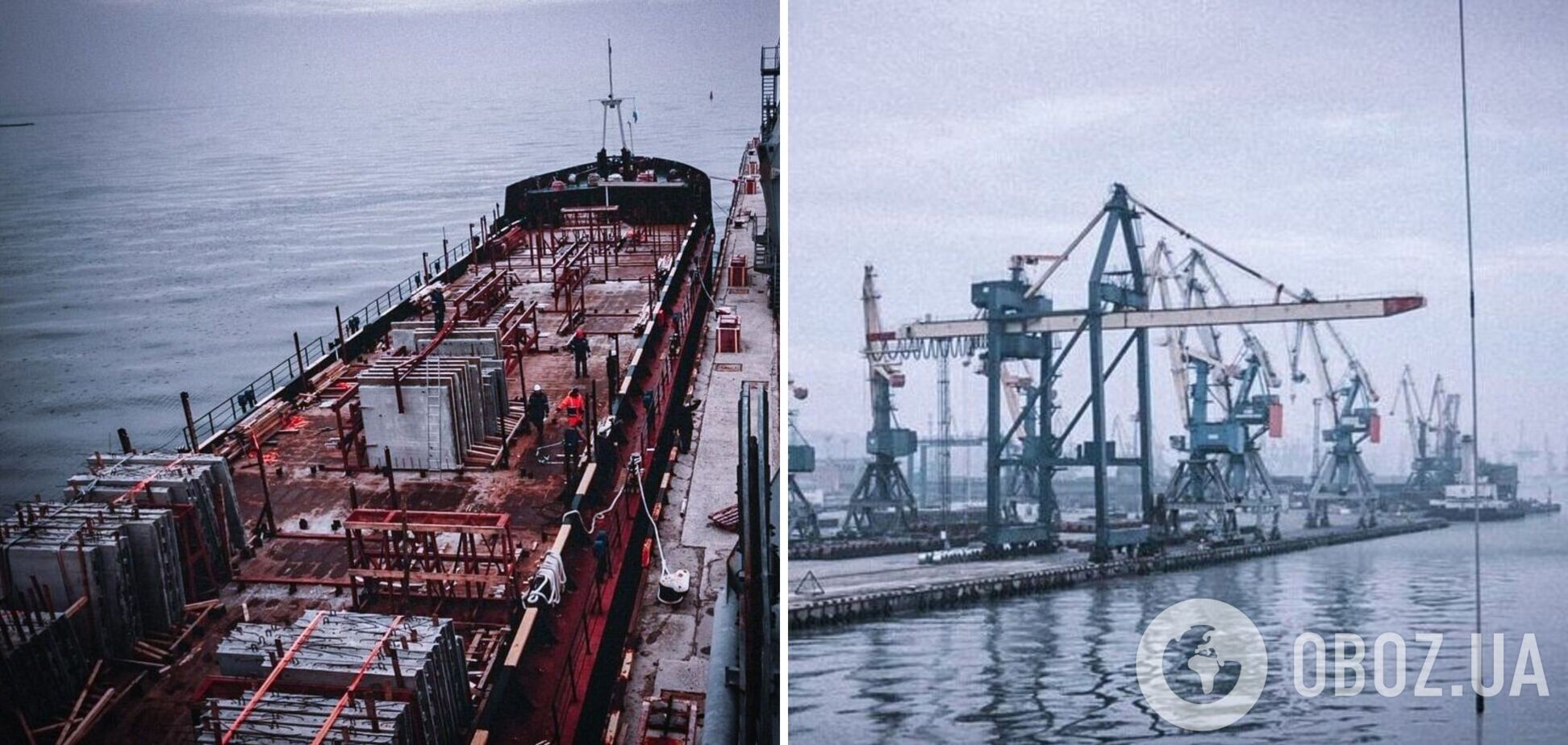 Росія хоче використовувати порт Маріуполя як хаб для перевалки краденого зерна та ввезення зброї – ISRP