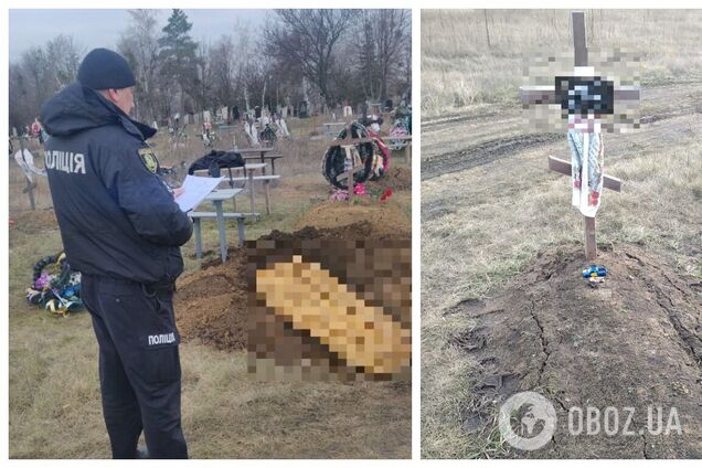 В Харьковской области эксгумировали тело шестилетнего мальчика, погибшего от российских обстрелов