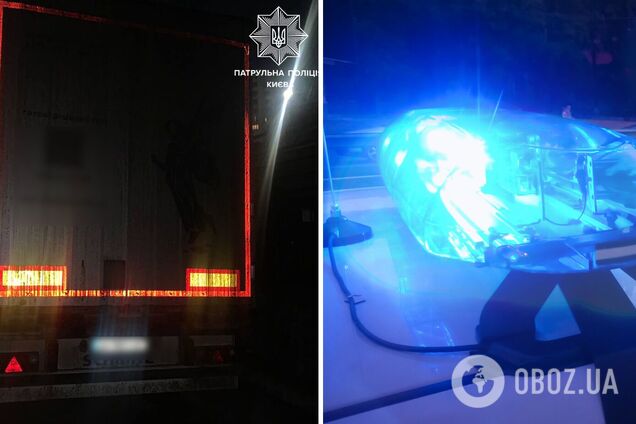 На водія склали штрафи за скоєння ДТП та вживання алкоголю