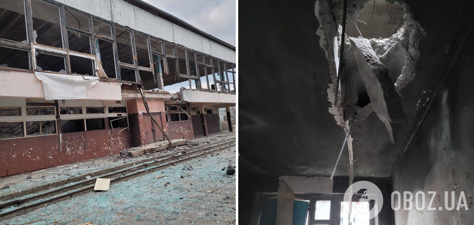 Последствия российских обстрелов на Запорожье