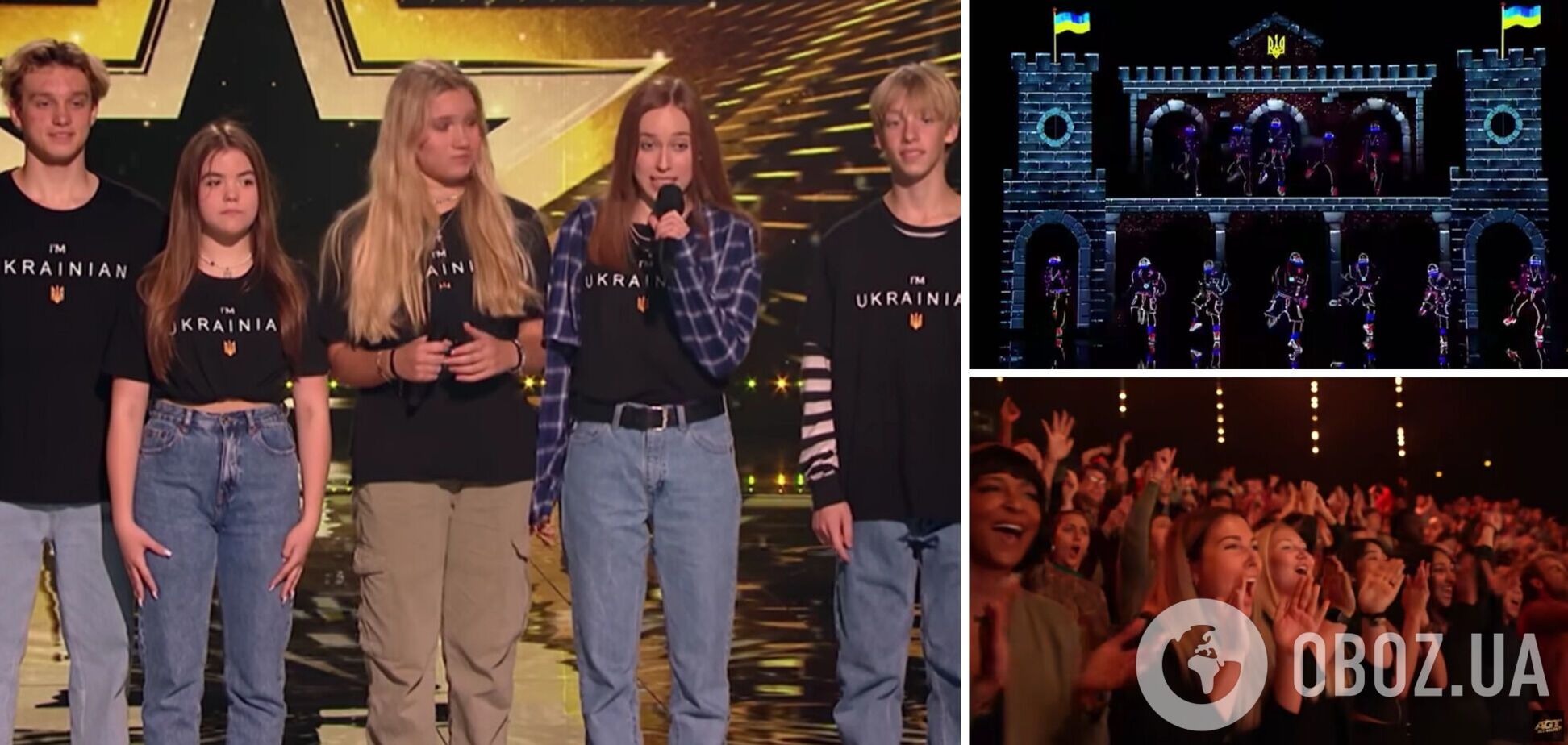 Юні танцюристи з України показали дивовижний номер на шоу America's Got Talent: журі та глядачів вразили розповіді про війну. Відео