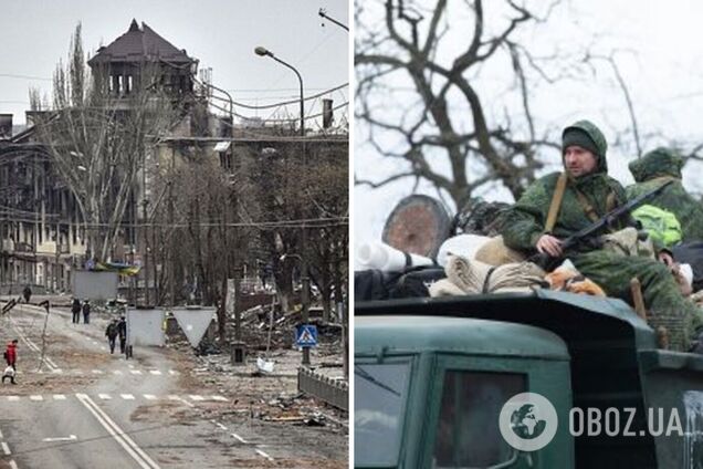 В окупованому Маріуполі перебуває понад 30 тис. росіян, загарбники готують оборонні лінії біля міста