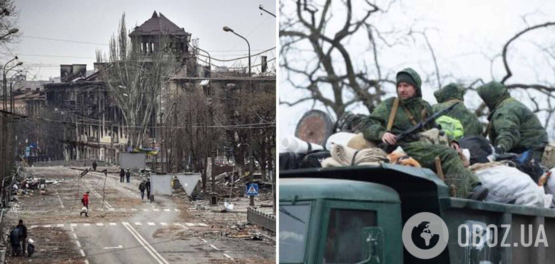 В оккупированном Мариуполе находятся более 30 тыс. россиян, захватчики готовят оборонные линии у города