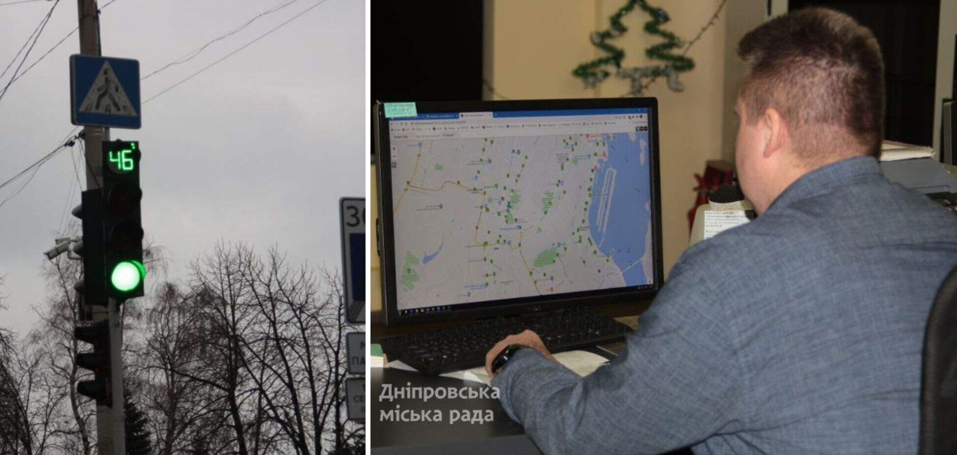 Будут работать без света: в Днепре тестируют аккумуляторные батареи для светофоров