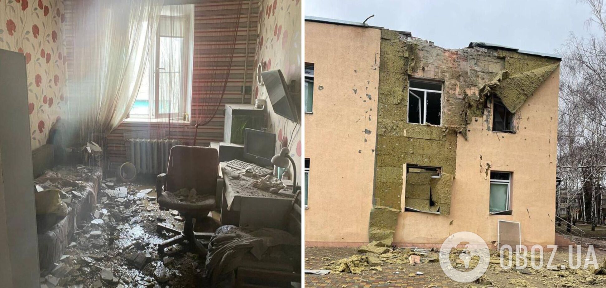 Оккупанты накануне Рождества нанесли удар по Курахово: попали в дом и больницу, где находились десятки человек. Фото