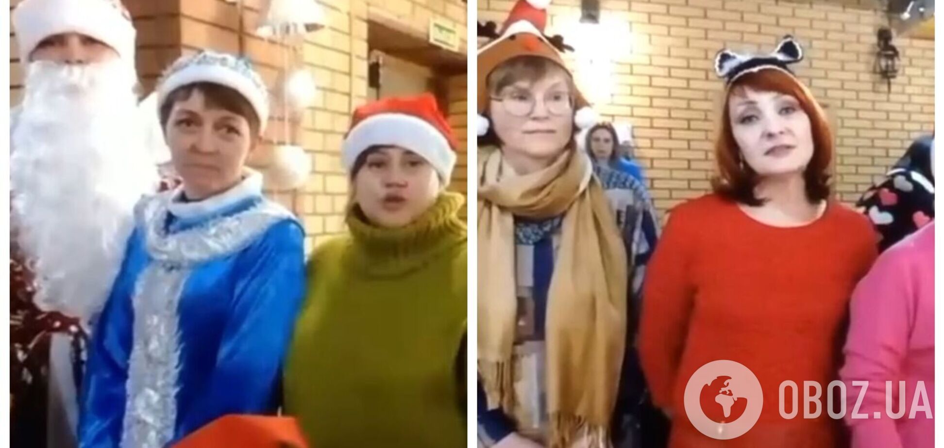 Идентифицированы россиянки, которые в новогоднем поздравлении призвали военных Путина уничтожать украинцев. Видео