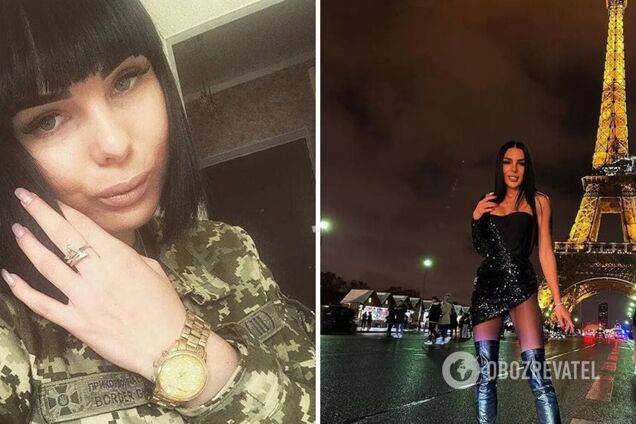 Пресс-офицер управления ГПСУ хвасталась фото с пляжа и Парижа, пока Украина воюет. Фотофакты