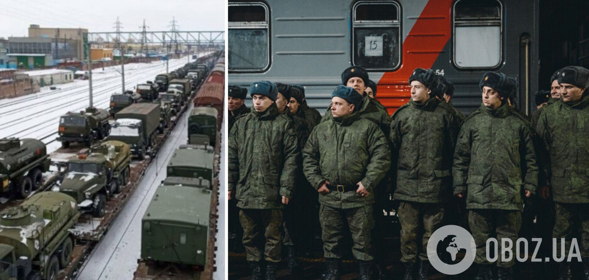 В Беларусь перебросили 15 вагонов с личным составом армии РФ: в них может быть около 800 российских военных