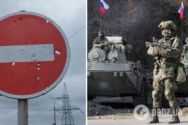 Російські окупанти в Луганську