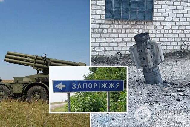 Ворог ударив по околицях Запоріжжя