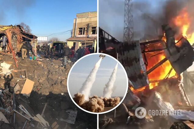 Війська РФ завдали ракетного удару по селищу на Харківщині: є загиблі, багато постраждалих. Фото й відео