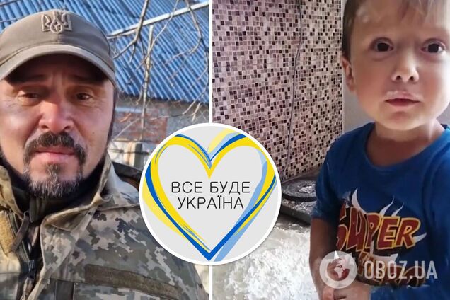 'Заспокойся, не психуй': тато трирічного Назара з Волині, який став зіркою мережі, зворушив українців зверненням. Відео