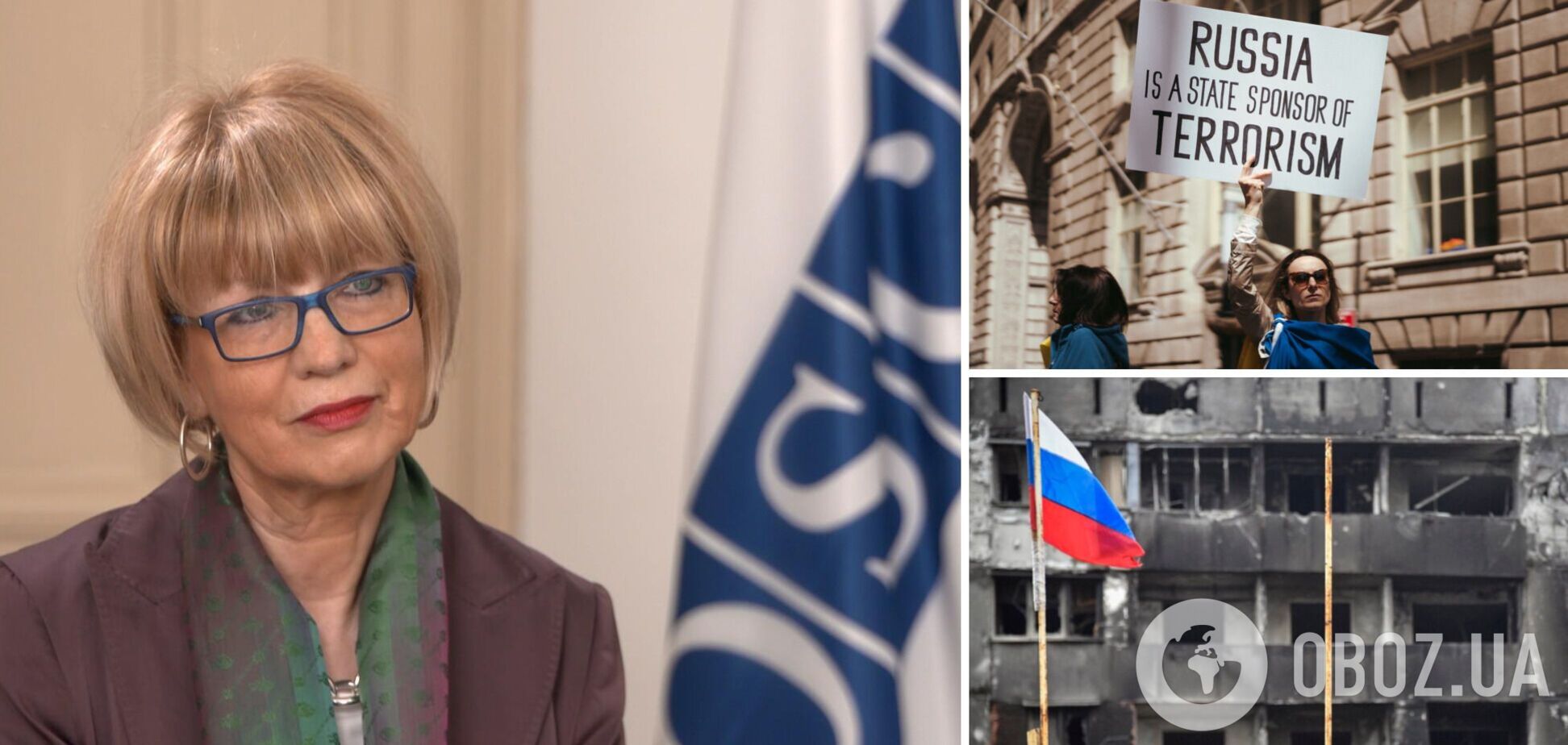 'Однажды нам снова понадобятся каналы связи': генсек ОБСЕ выступила против исключения России из организации