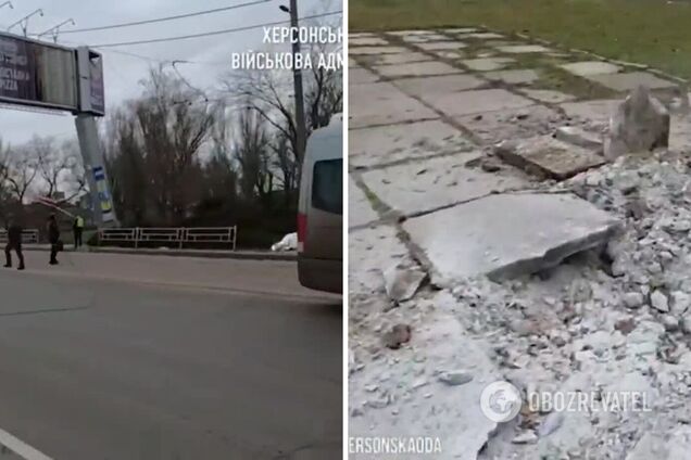 Оккупанты ударили по жилому кварталу Херсона: один человек погиб