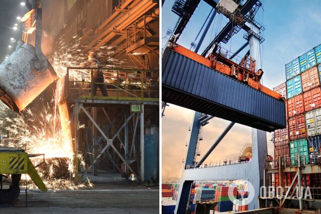 Экспорт металлургии обвалился за год на 72%, это самый плохой показатель по отраслям – ГМК 'Центр'