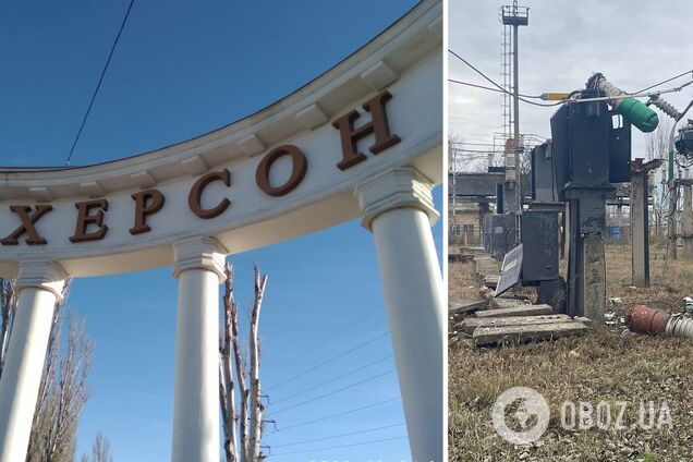 Оккупанты атаковали объекты критической инфраструктуры в Херсоне: вспыхнул пожар