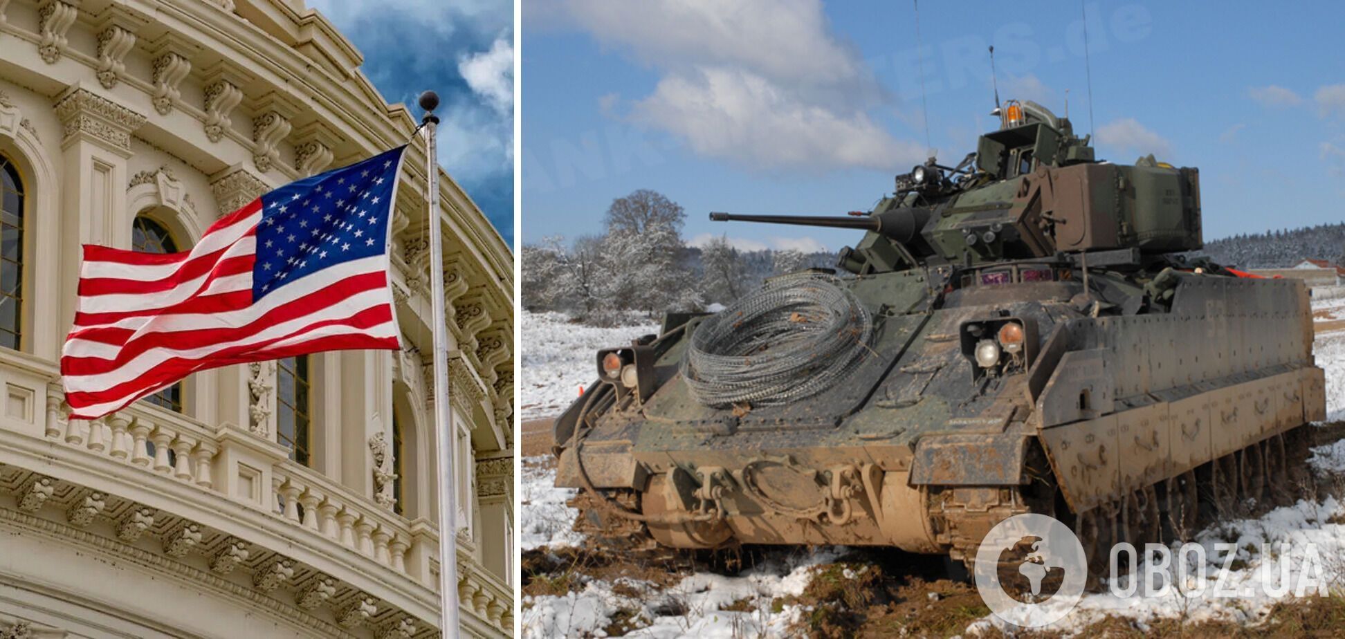 Украина получит от США БМП M2A2 ODS Bradley