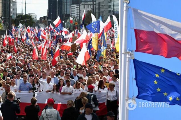 В Варшаве оппозиция собрала многотысячный противоправительственный митинг: в чем дело