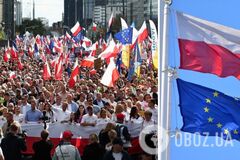 У Варшаві опозиція зібрала багатотисячний протиурядовий мітинг: у чому справа 