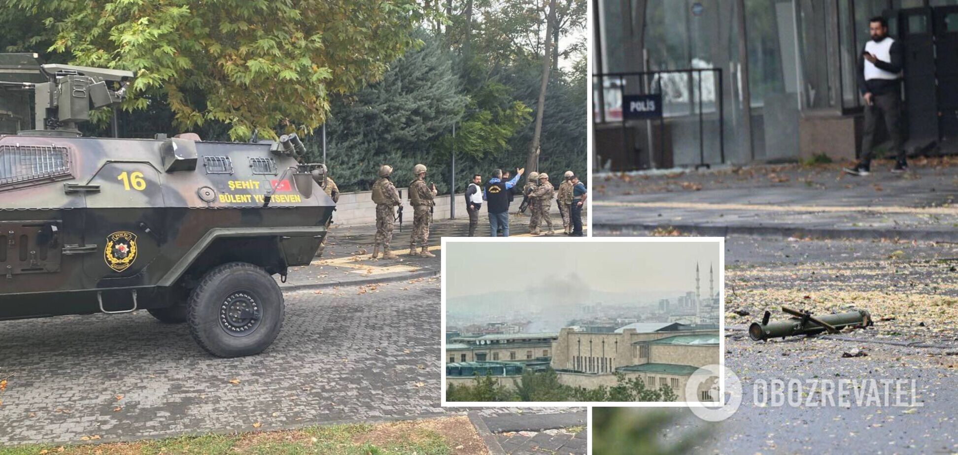 В Анкарі біля будівель парламенту та МВС трапилися вибухи й стрілянина. Перші відео