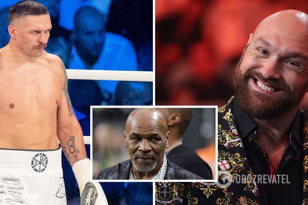 Майк Тайсон розповів, на кого ставить у реванші Усик – Ф'юрі